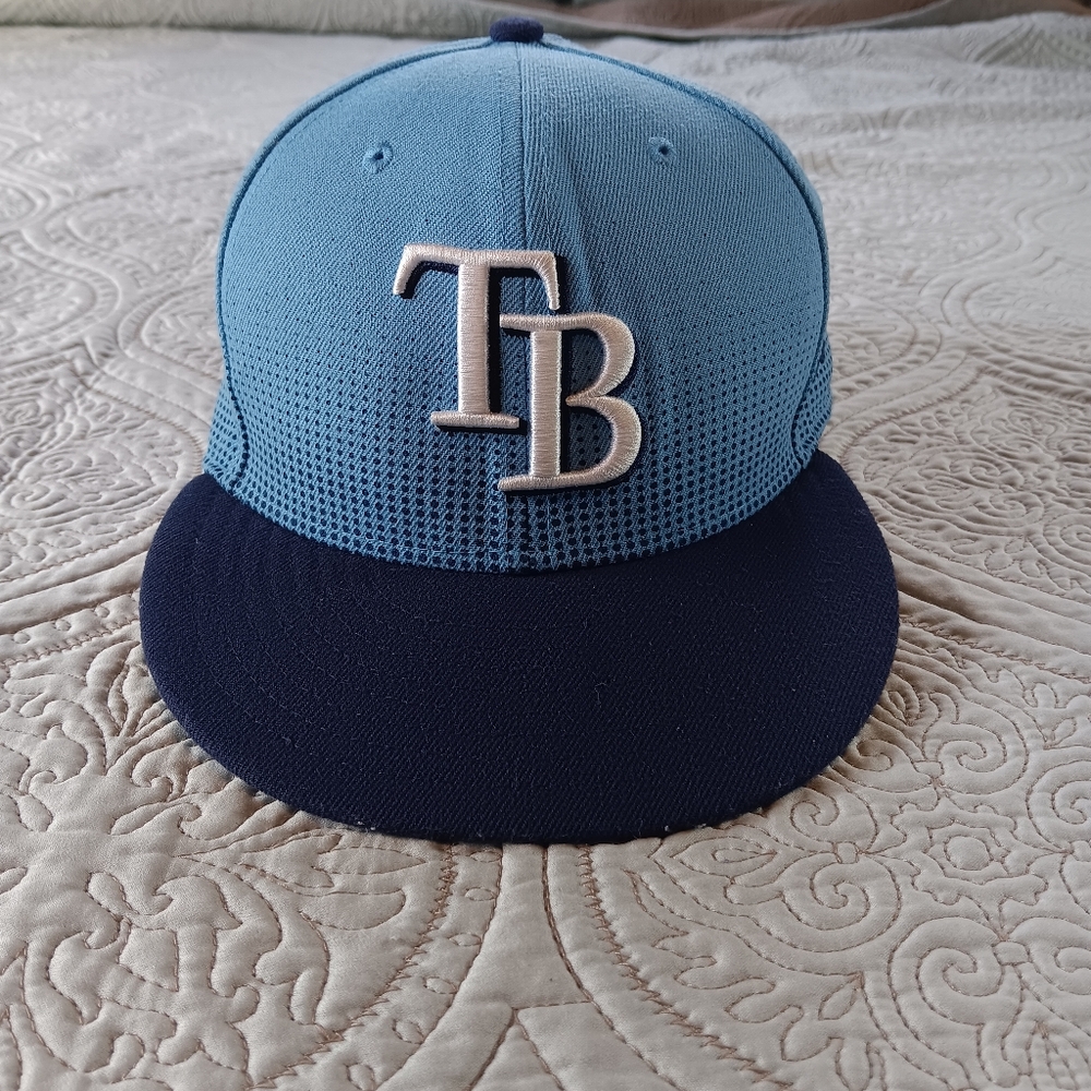 New Era Tampa Bay Rays Fitted‎ Hat 7 3/8